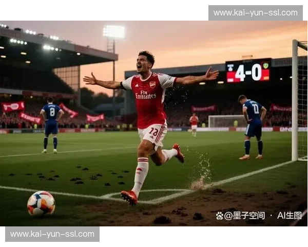 英超第24轮阿森纳客场4-0大胜利兹联，以6分优势领跑积分榜